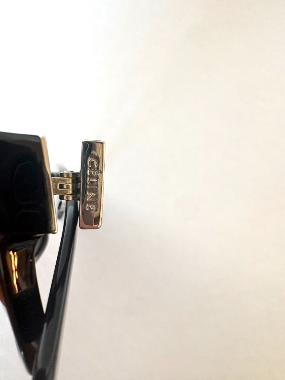Celine, Acetate Rectangular Sunglasses - Picture 11 of 14